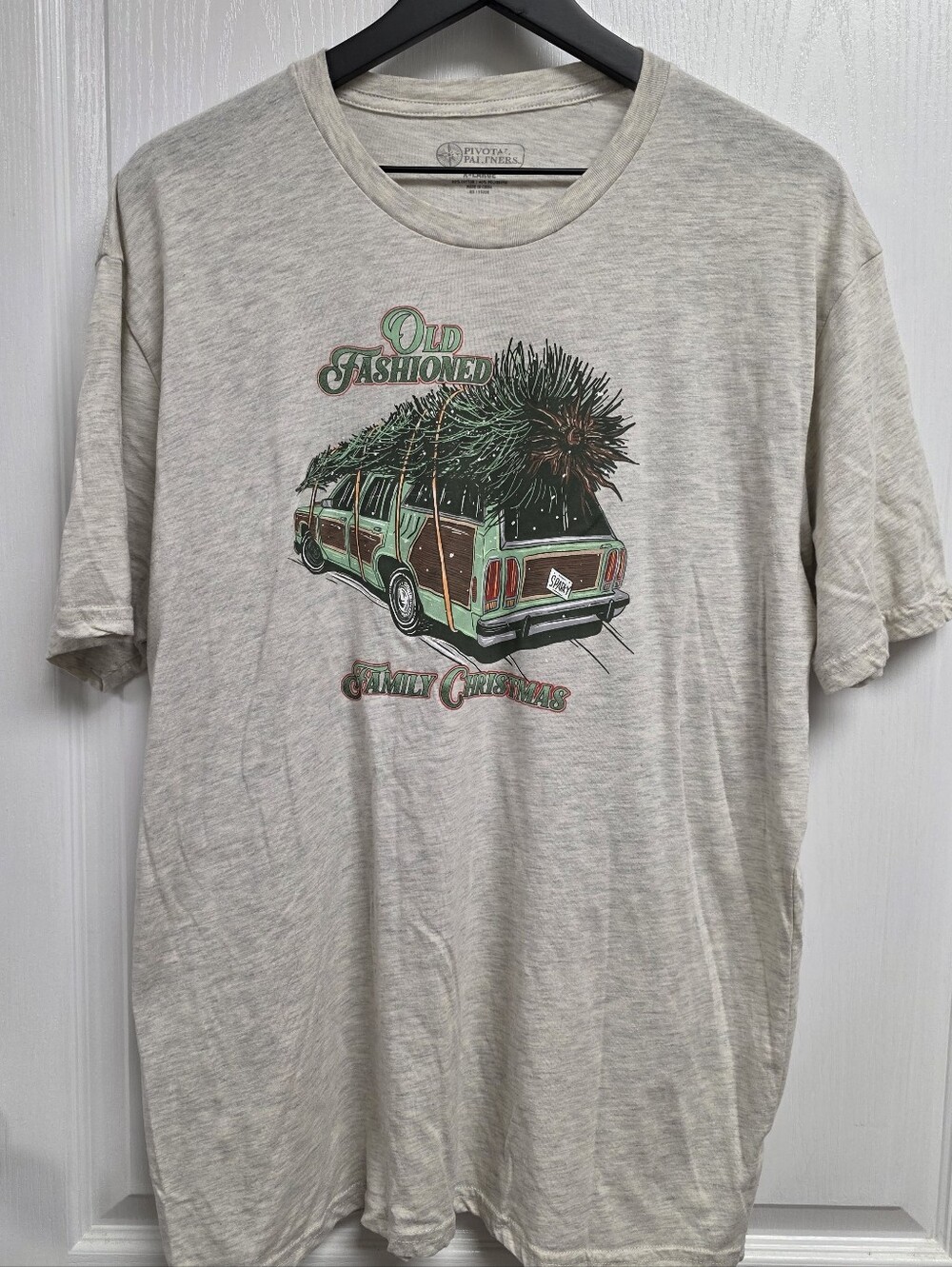 Christmas Vacation Old Fashioned Family Christmas Graphic Tee Size XL
